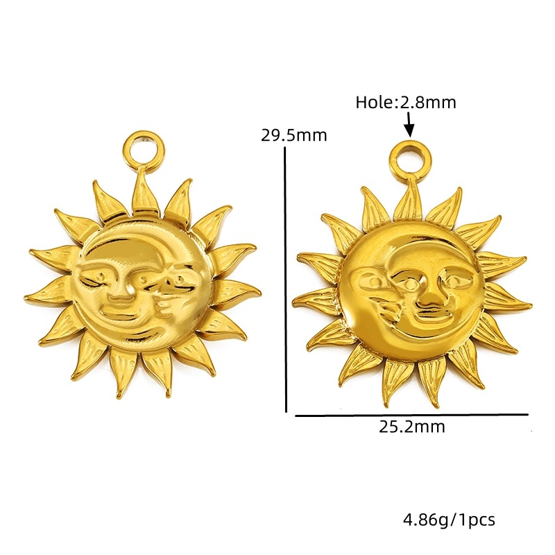 16:Golden moon sun