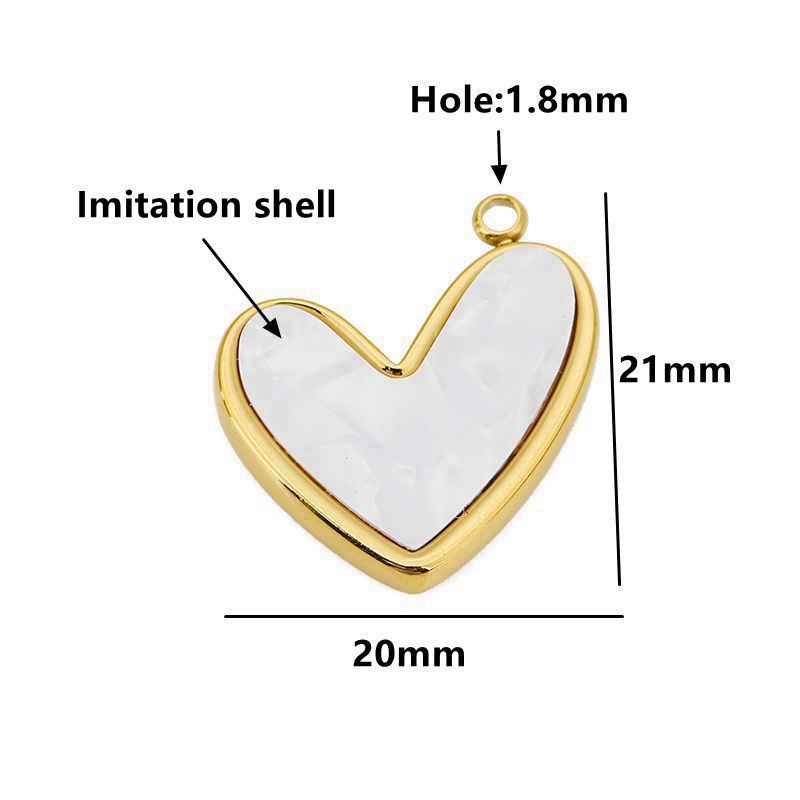 1:20*21 pointed heart