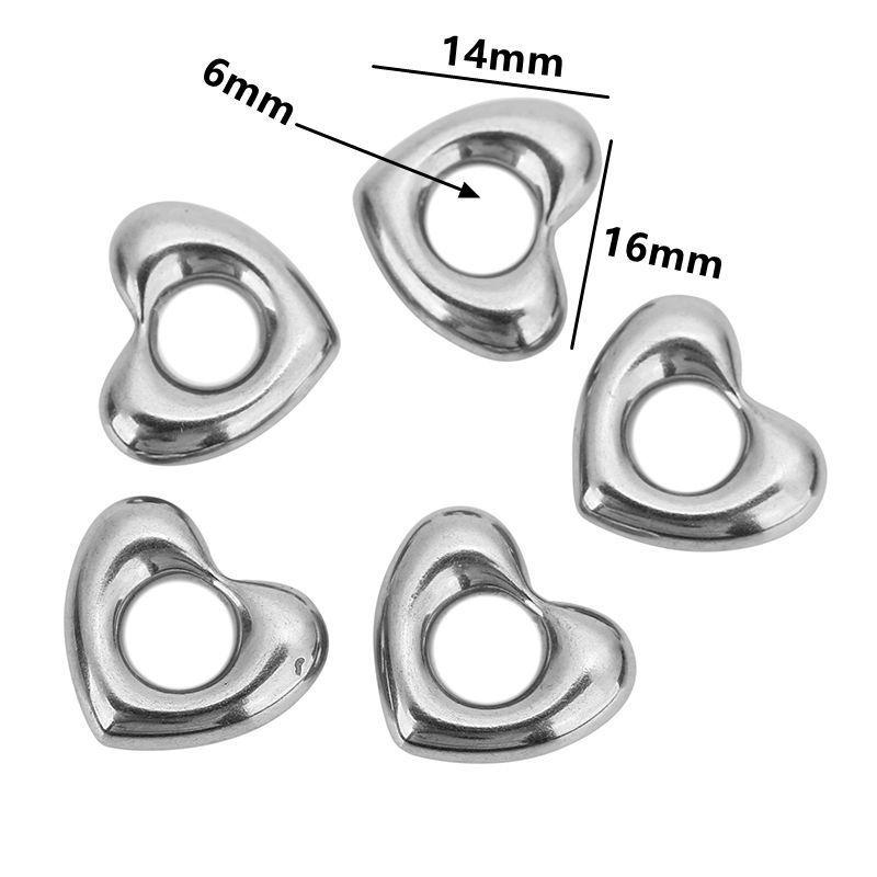 3:Large hole love steel color