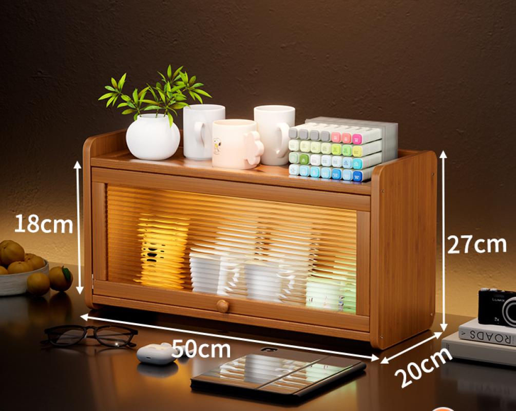 Reeded glass 2 layers 50cm