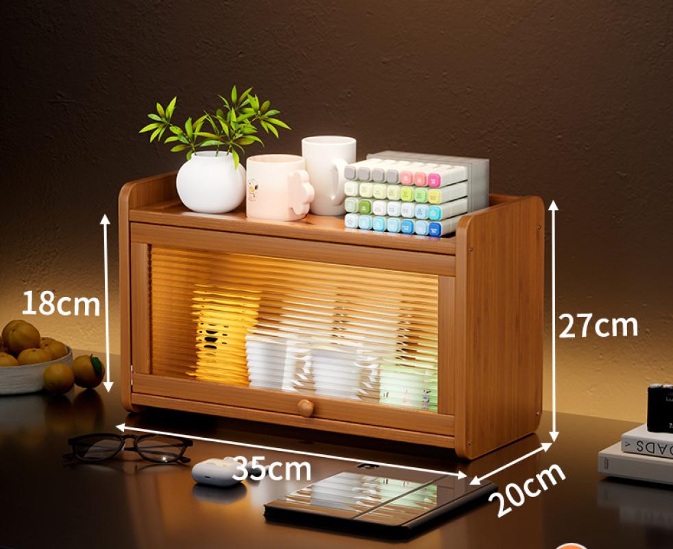 Reeded glass 2 layers 35cm