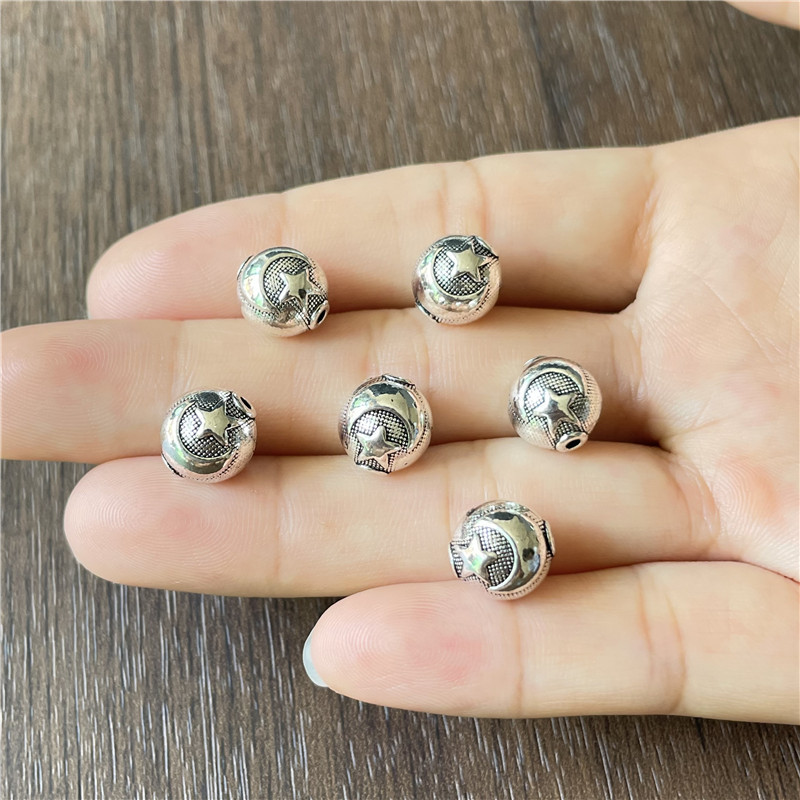 8mm ancient silver 500 g/bag