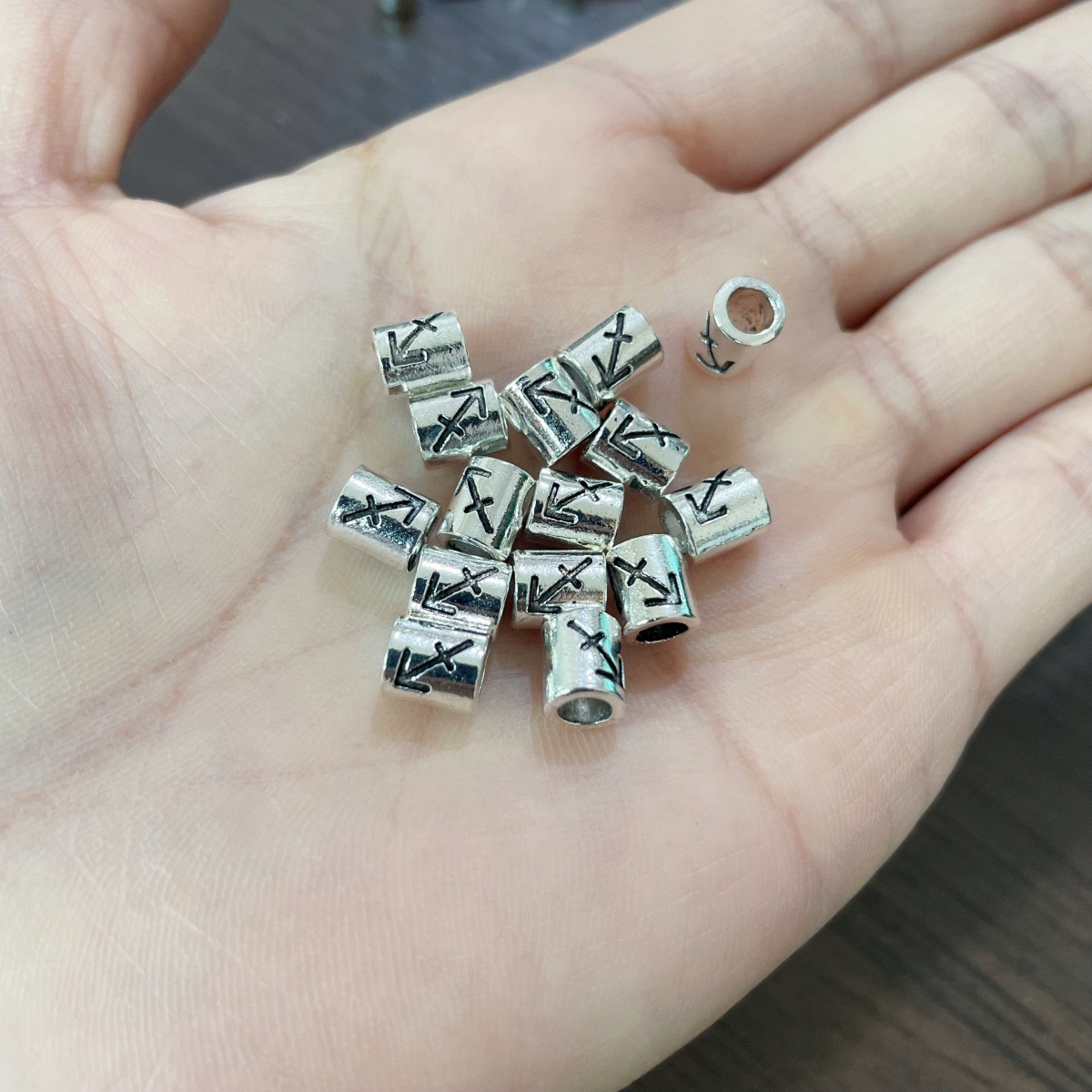 011 ancient silver 200pcs/bag
