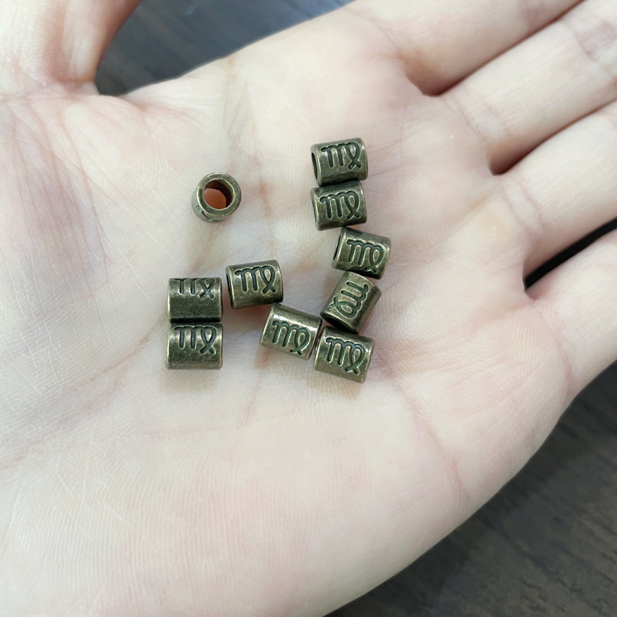 012 antique bronze plated 200pcs/bag
