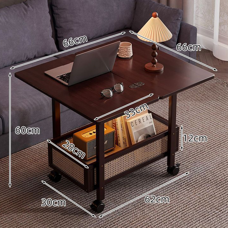 begonia color 66 rotating folding coffee table