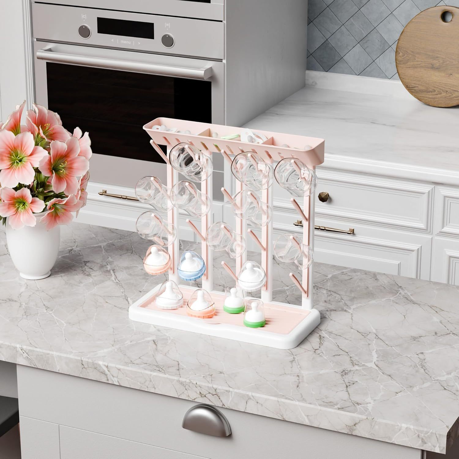Pink-fifth edition-bottle holder-top pocket
