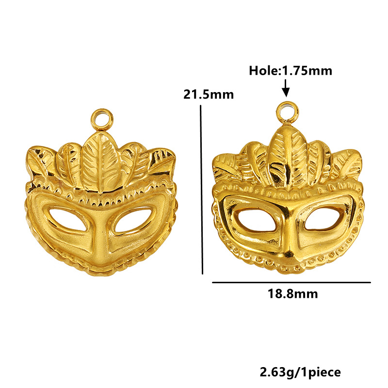 Fox mask-gold