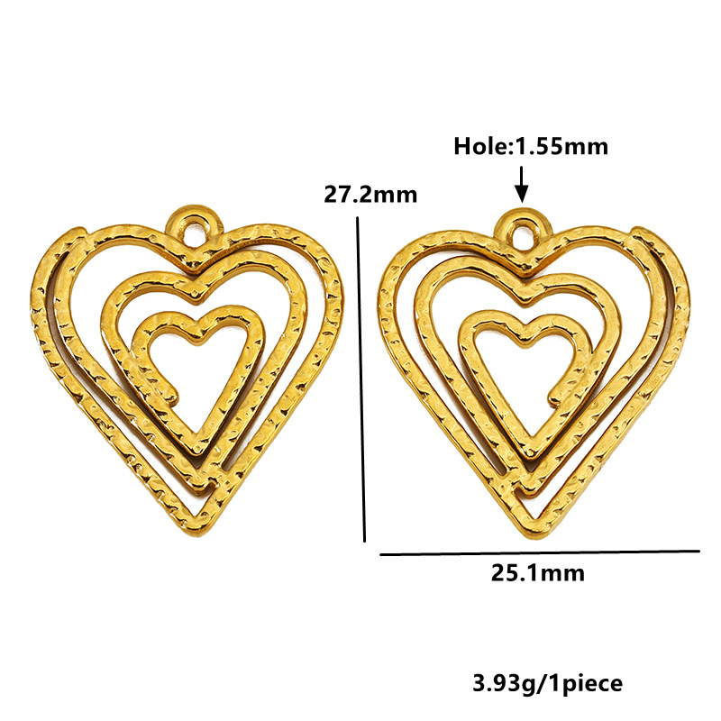 10:Hollow heart-gold