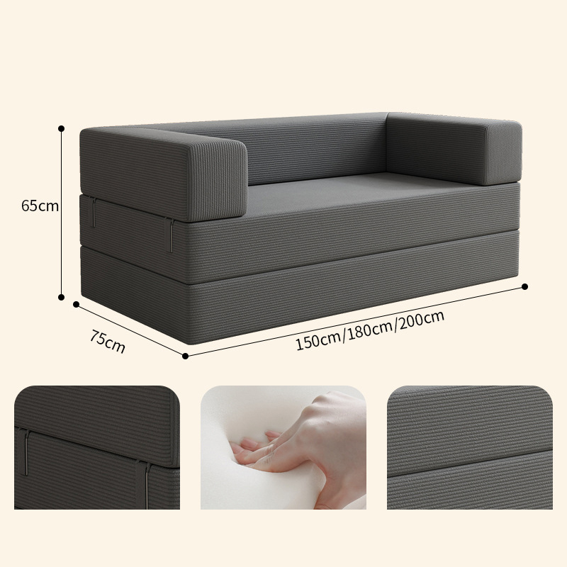 Gray--high density cut sponge