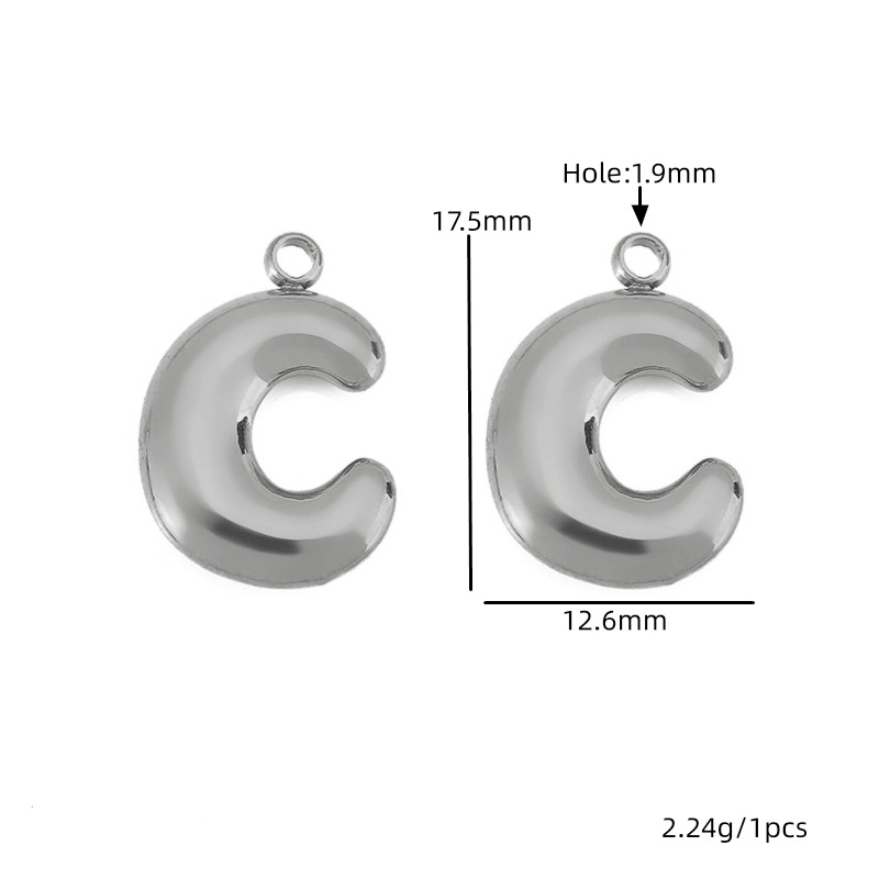 5:Steel color letter-c