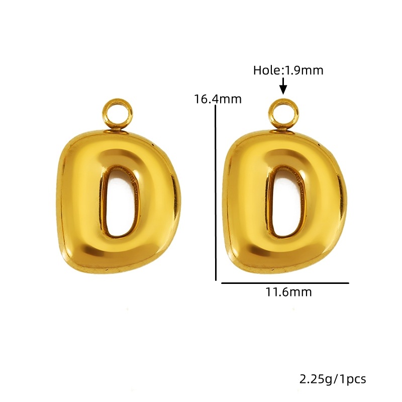 8:Golden letter-d