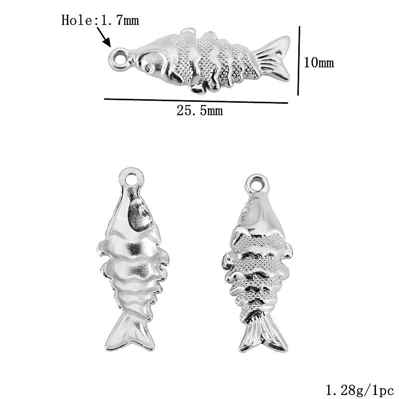 Steel color fish style 1