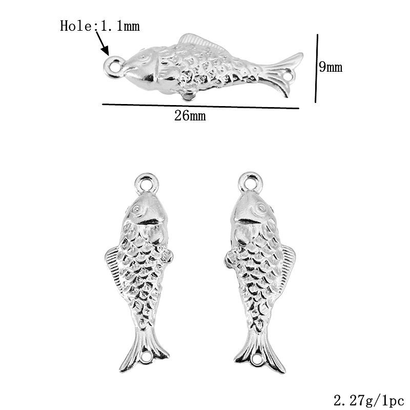 Steel color fish style 2