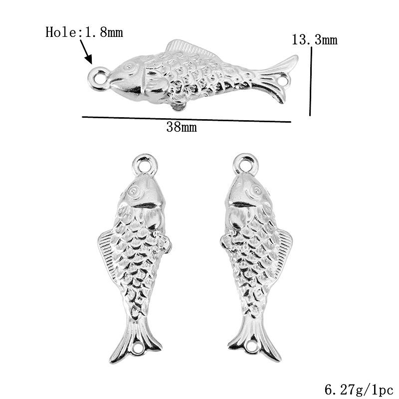 Steel color fish style 3
