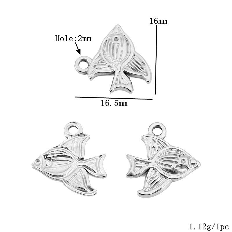 Steel color fish style 4