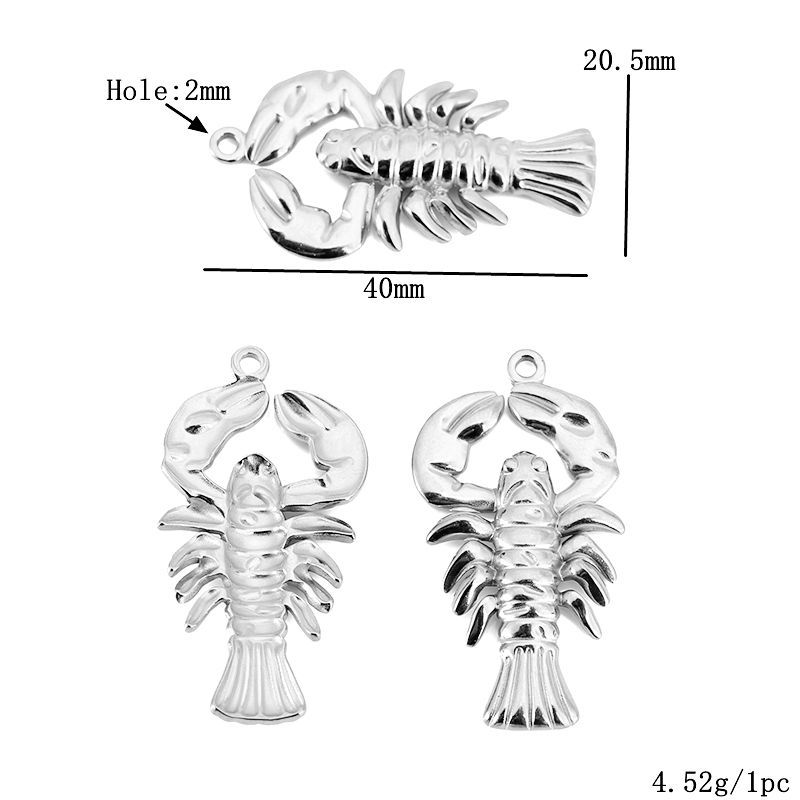 Steel color lobster 1