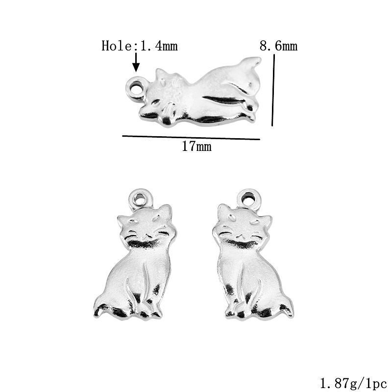 Steel color cat
