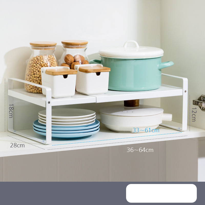 [White] retractable 36~64 long * 28 wide * 18 high
