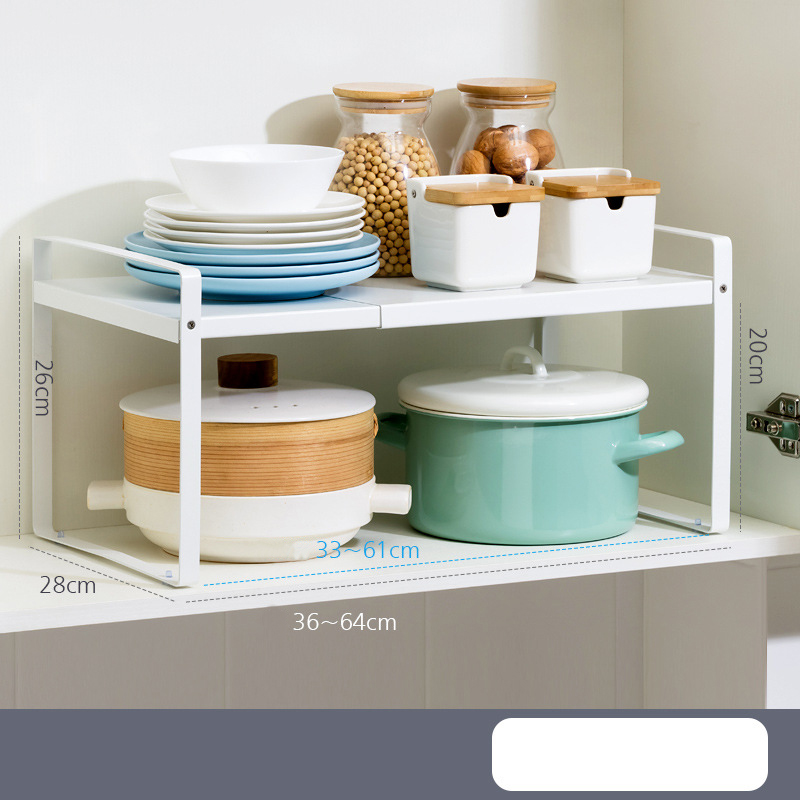 [White] Heighter retractable 36~64 long * 28 wide * 26 high