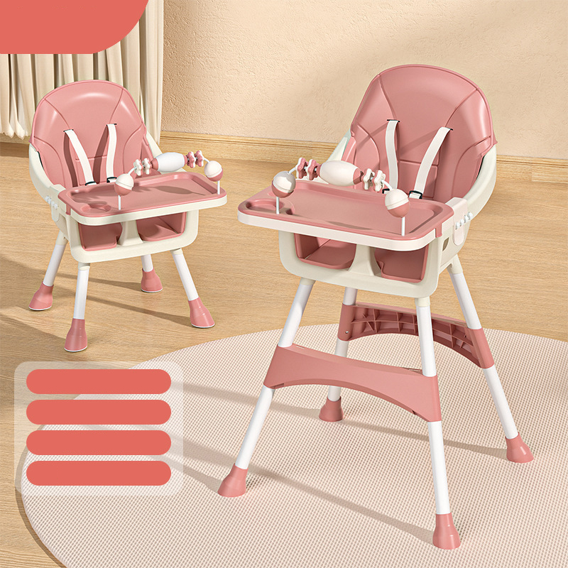 Standard Pink Double Plate Height Adjustable Cushion Toy Rack