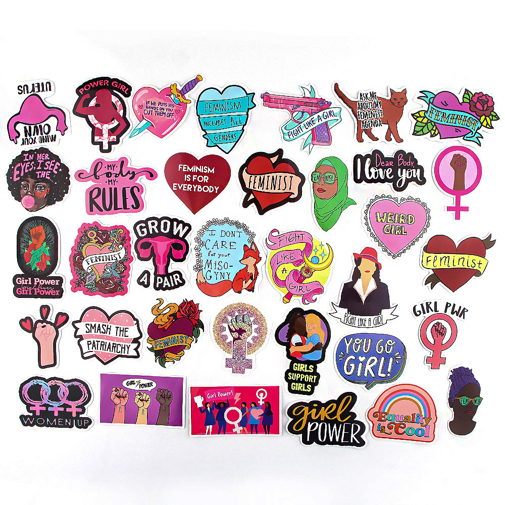 Hx1892: women's stickers
