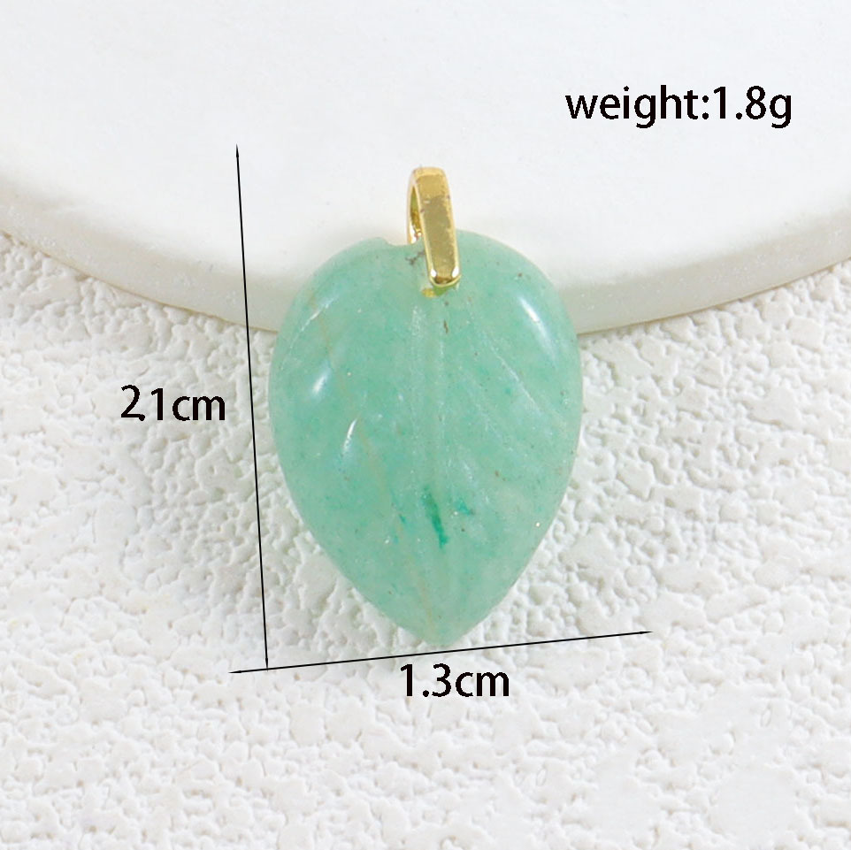 8:H leaf green aventurine