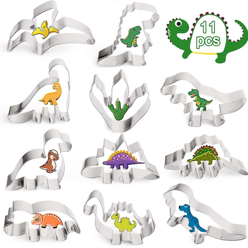 11 Piece Set Dinosaur 01