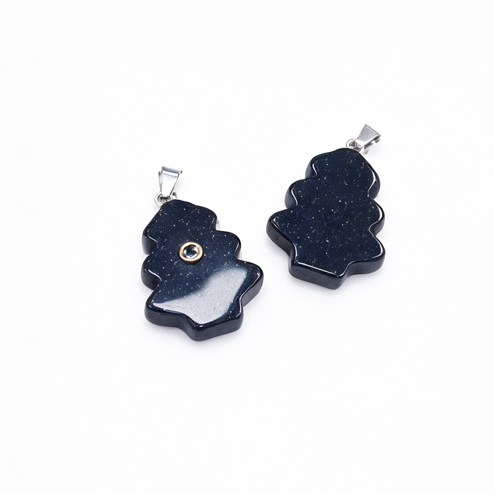 12:Blue Goldstone synthetic