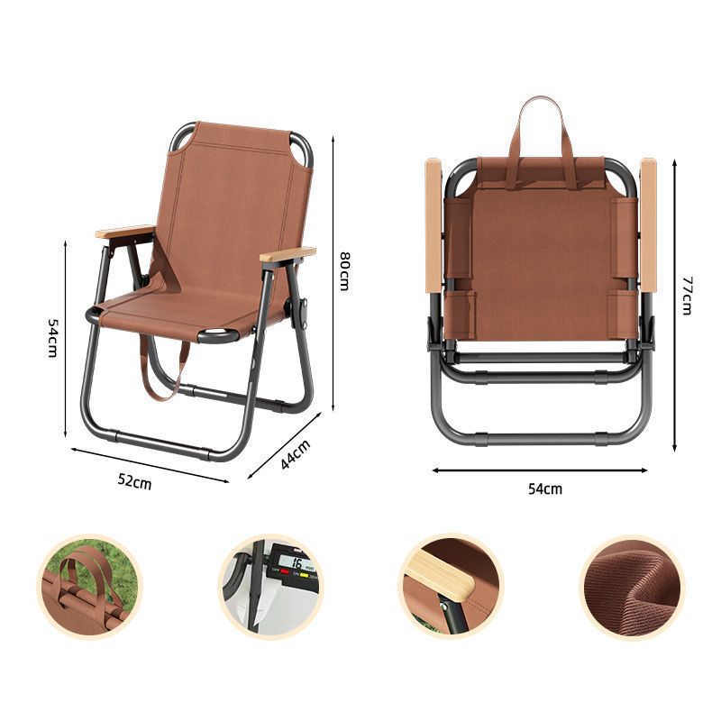 18mm coffee beechwood extra large chair