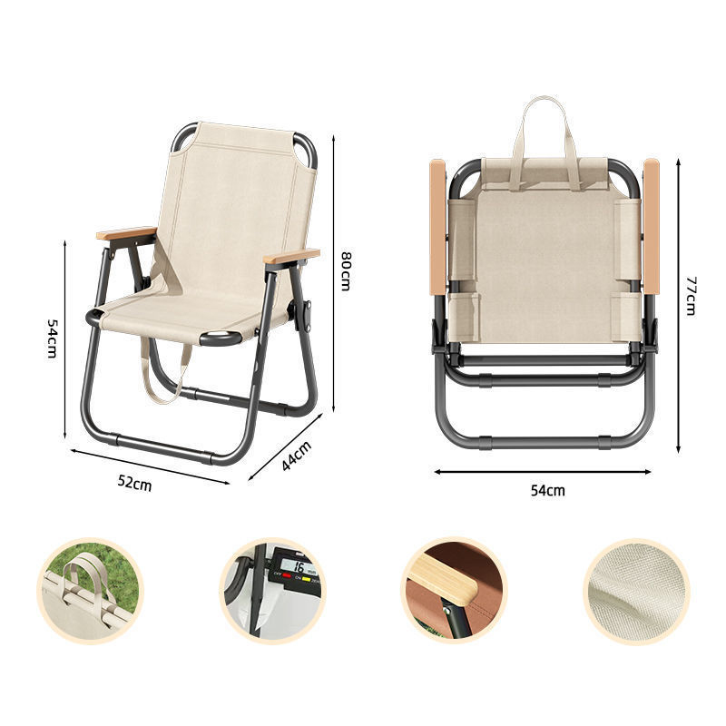 18mm off-white beech extra large chair