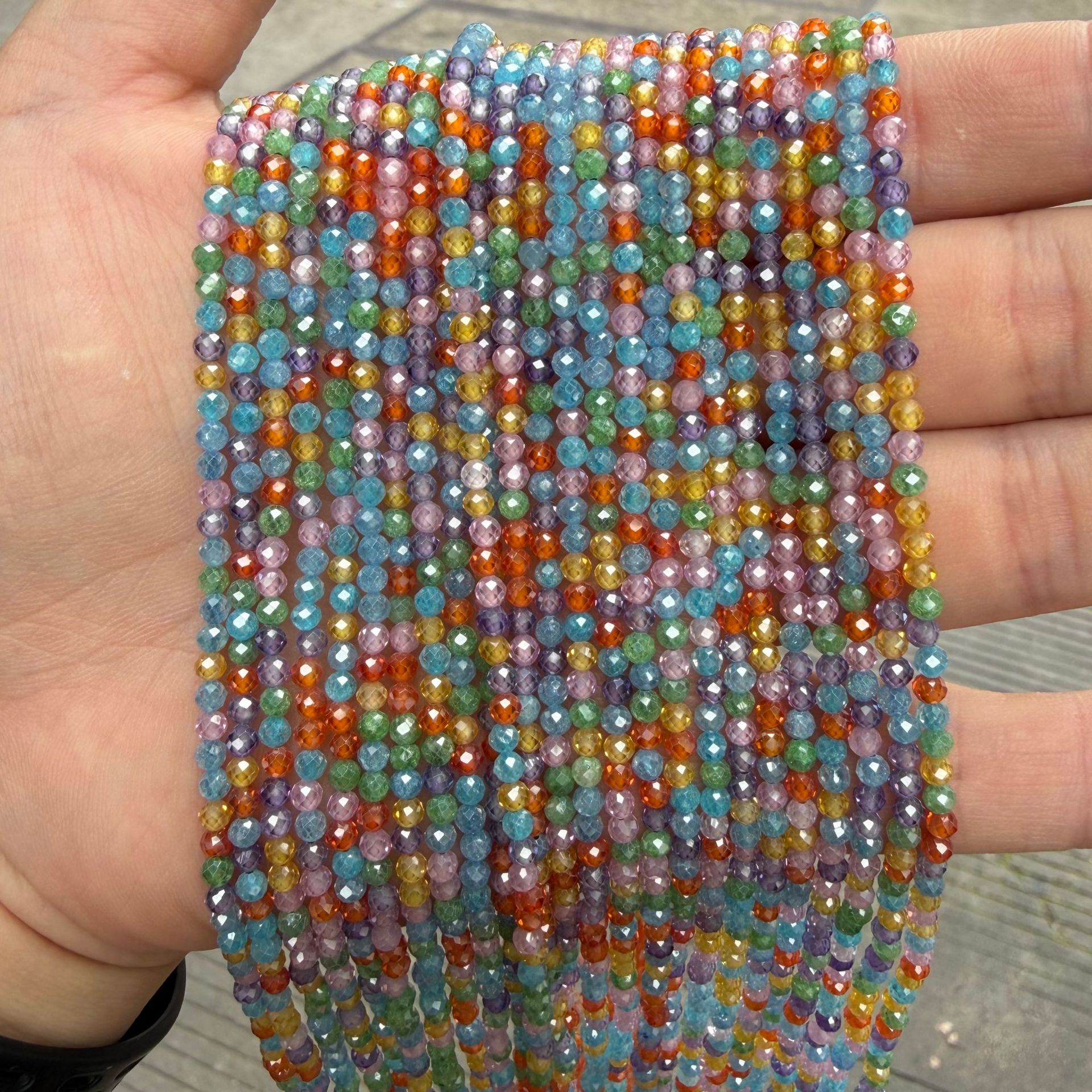 3:Blue rainbow zirconium