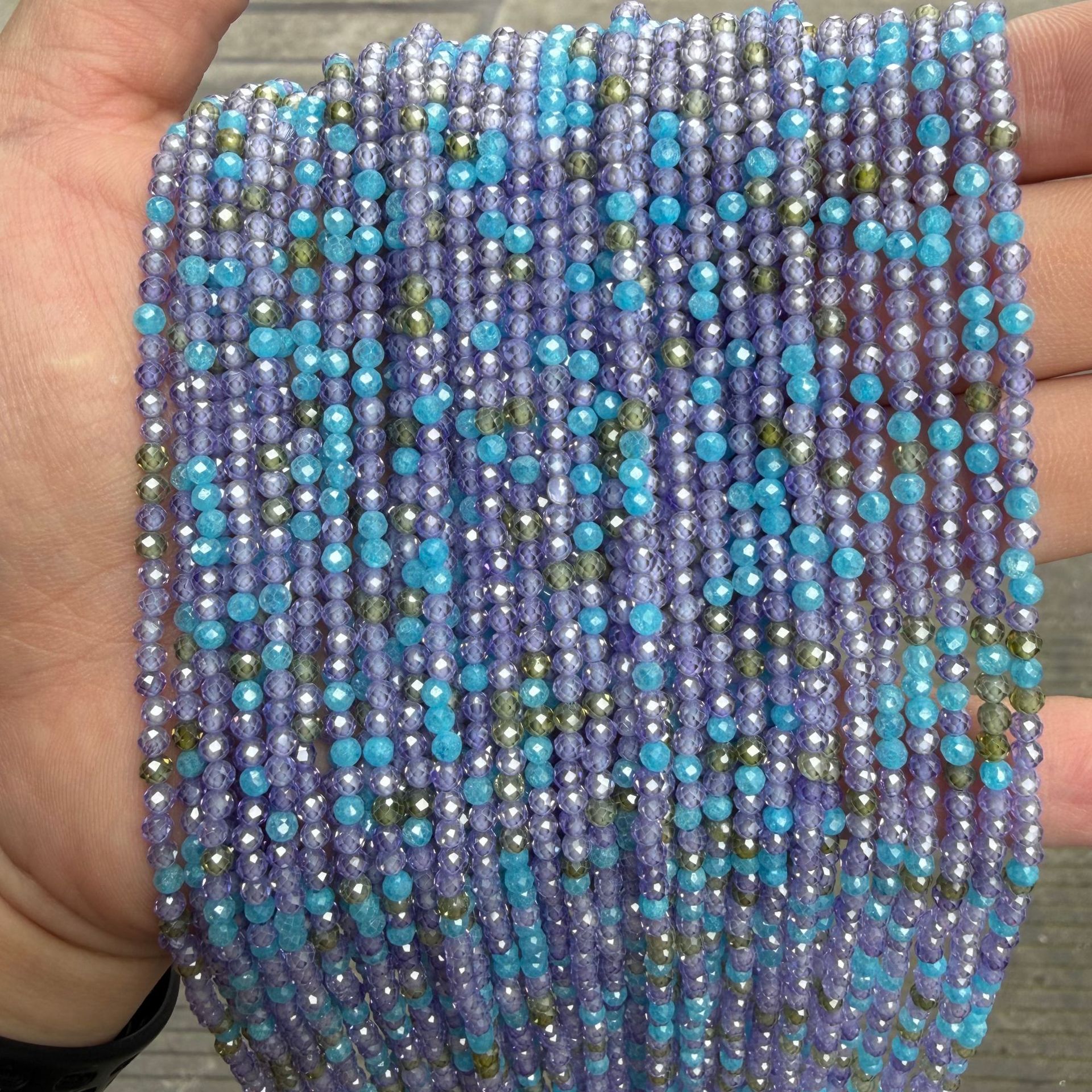 6:Purple blue colored zirconium