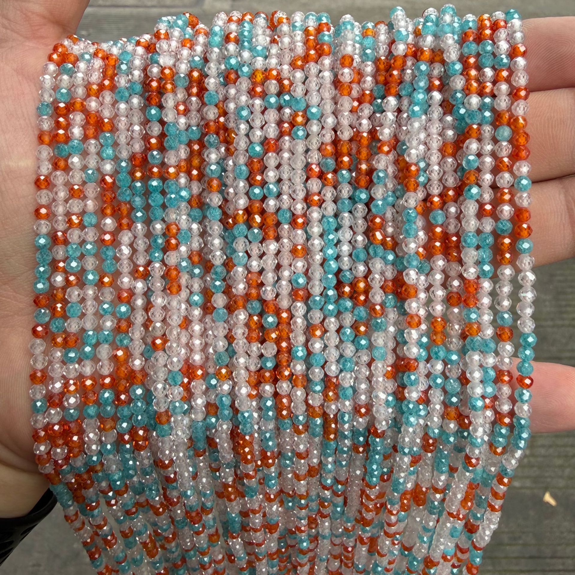12:Orange white colored zirconium