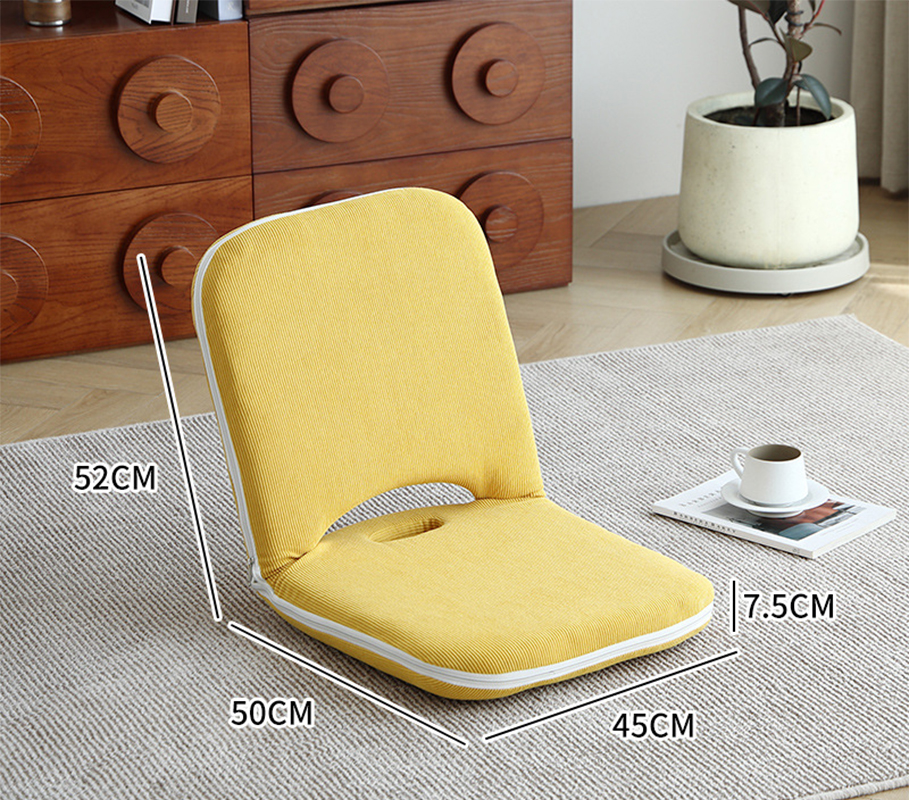 [yellow large size] corduroy fabric   five levels of adjustment