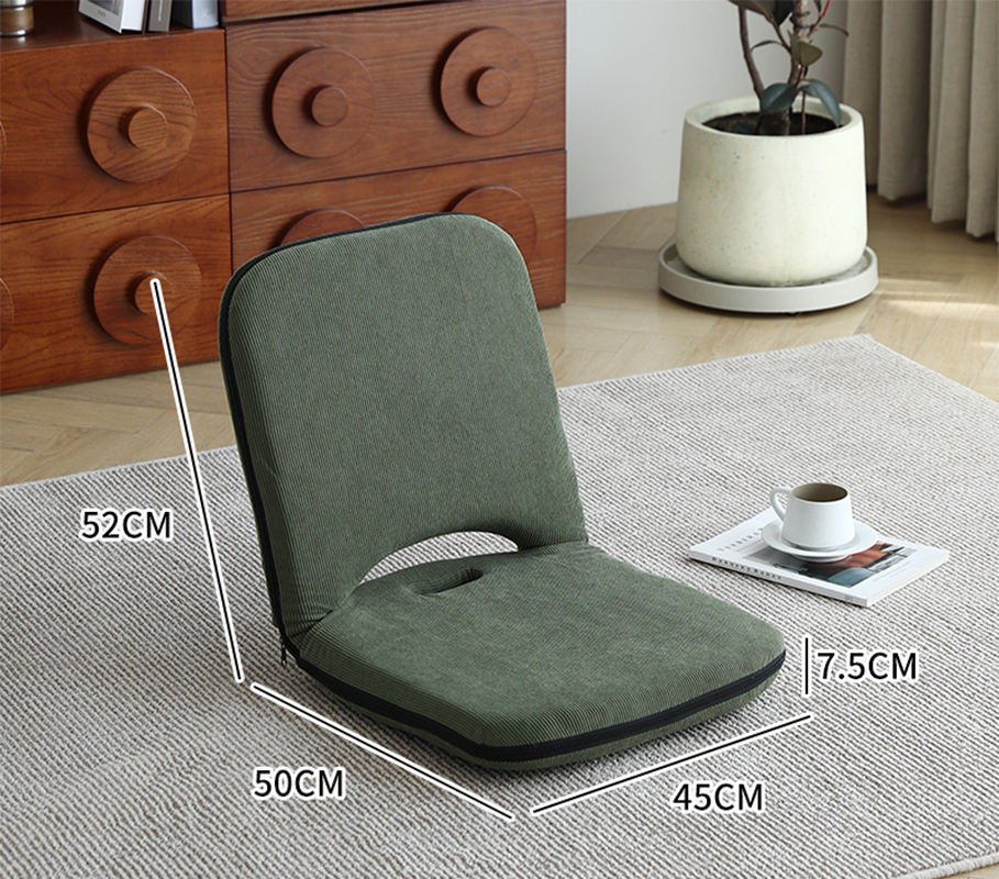 [green large] corduroy fabric   five levels of adjustment