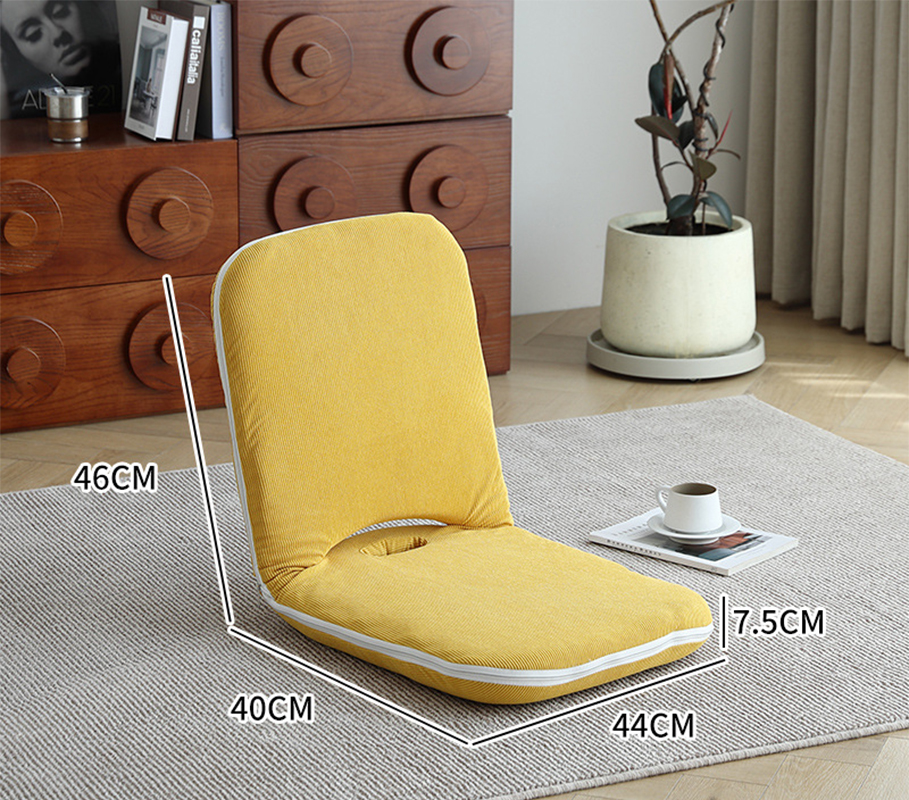 [yellow small] corduroy fabric   five levels of adjustment
