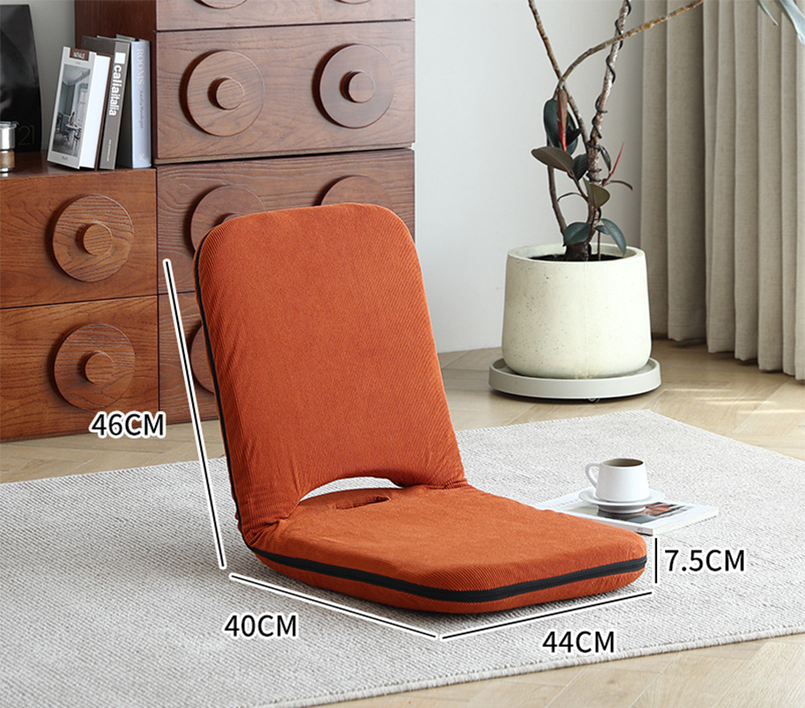[orange small] corduroy fabric   five levels of adjustment