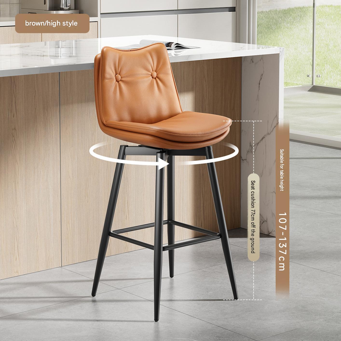 Rotating model-brown--sitting height 77cm