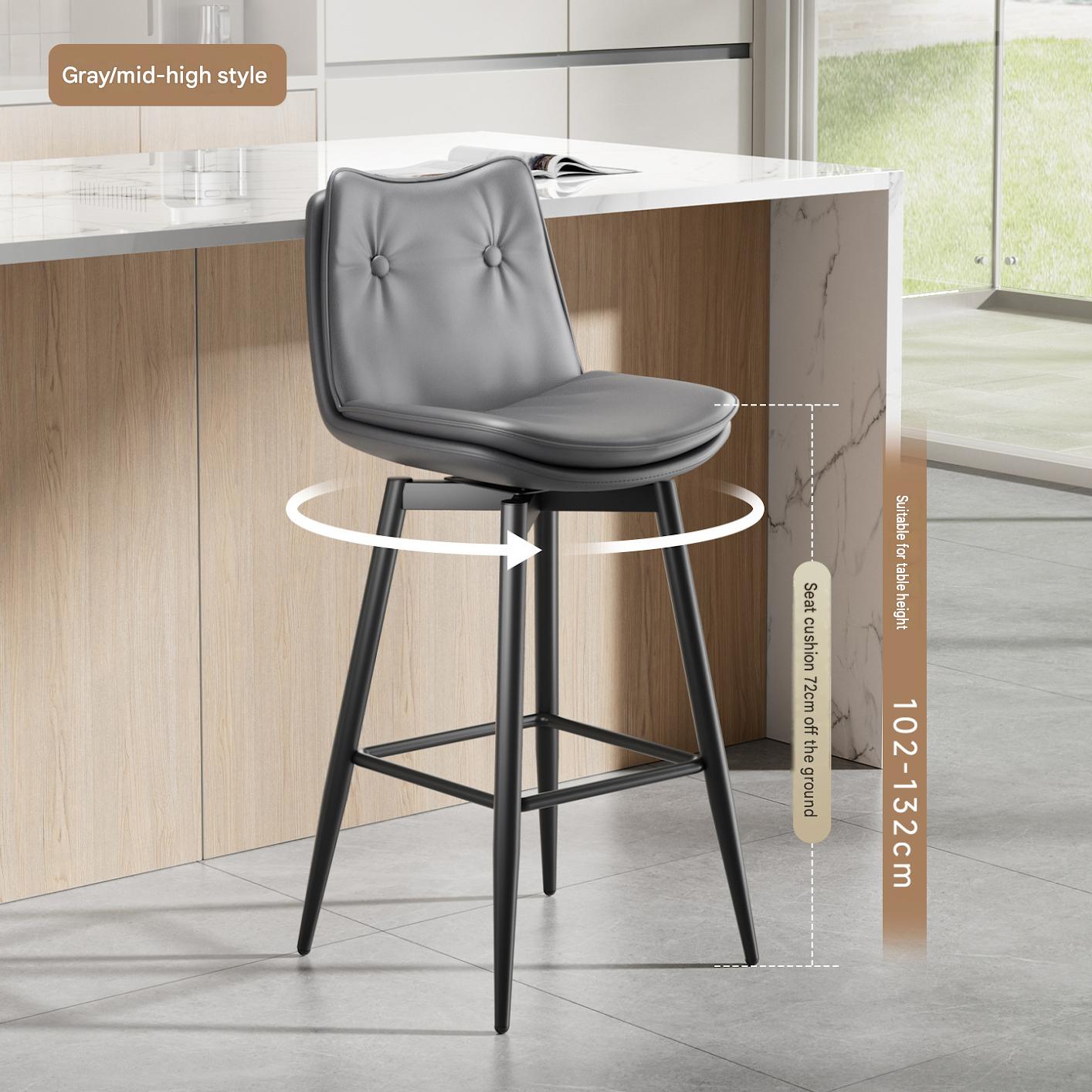 Rotating model - gray - sitting height 72cm