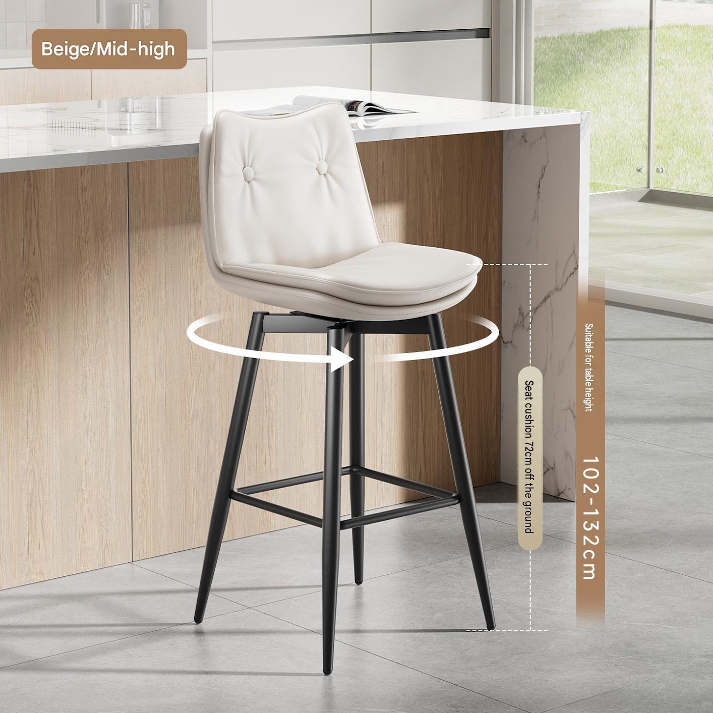 Rotating model - beige - sitting height 72cm