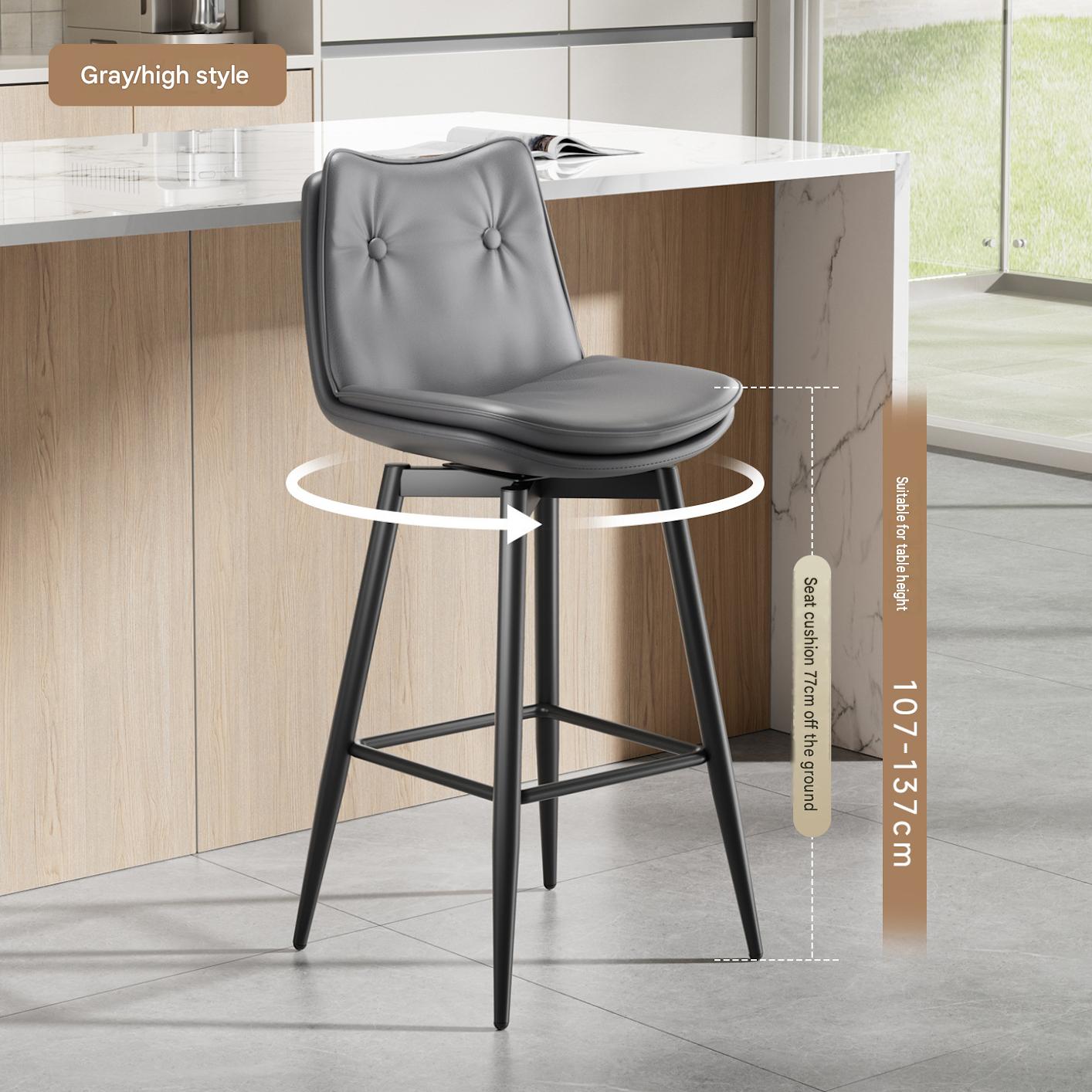 Rotating model - gray - sitting height 77cm