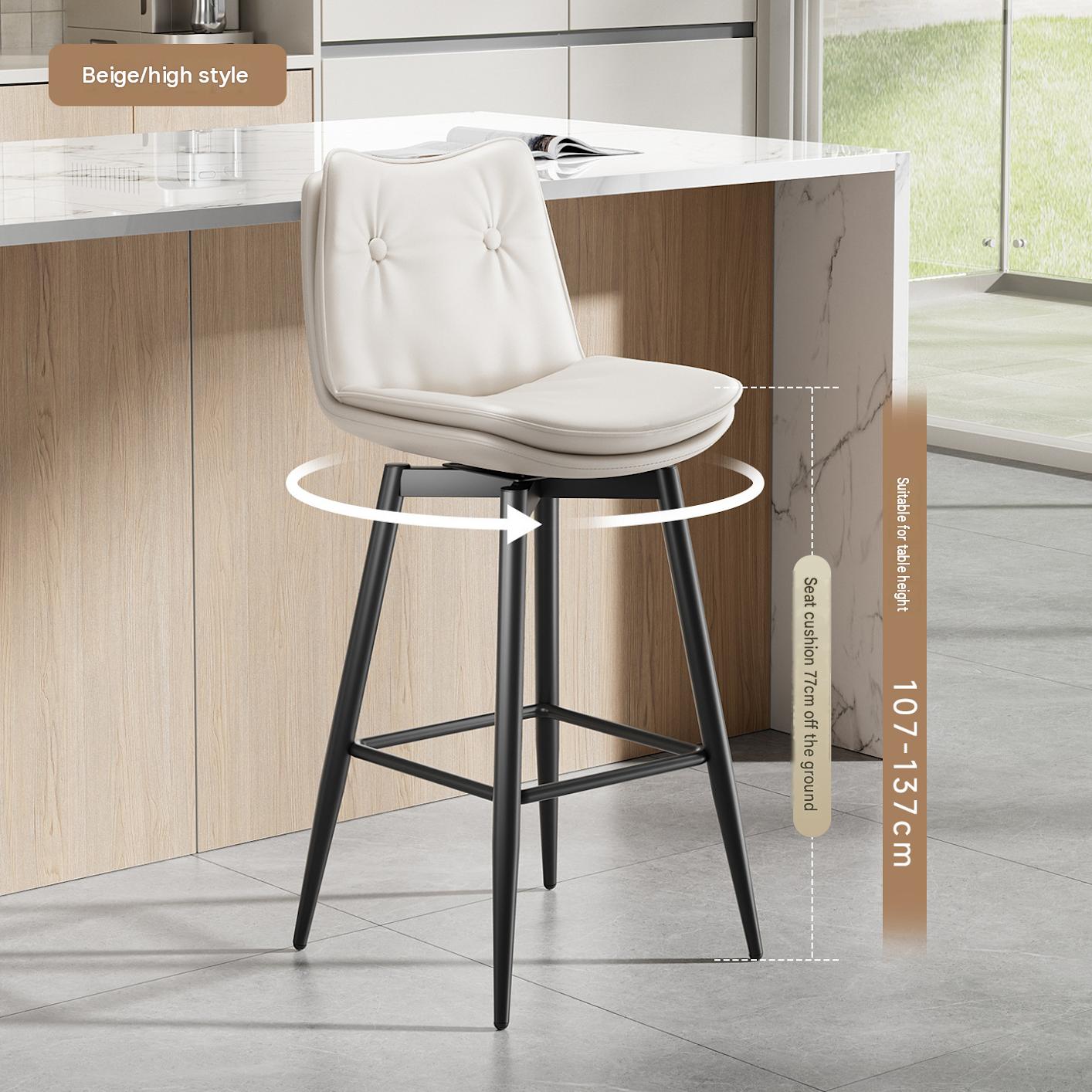 Rotating model - beige - sitting height 77cm