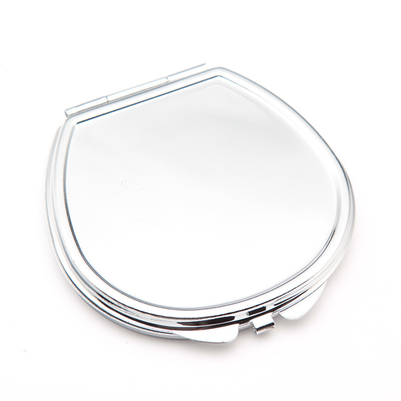 Horseshoe buckle cosmetic mirror 60*60mm