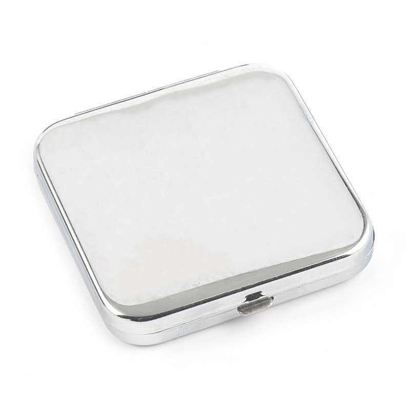 Square button cosmetic mirror 60*60mm
