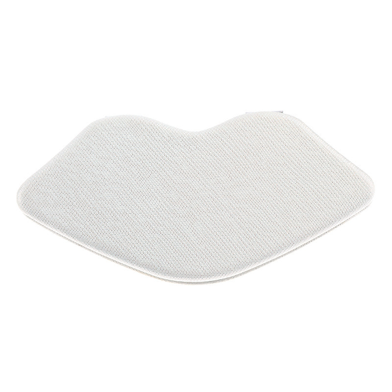 Lip-shaped pu white leather cosmetic mirror 60*120