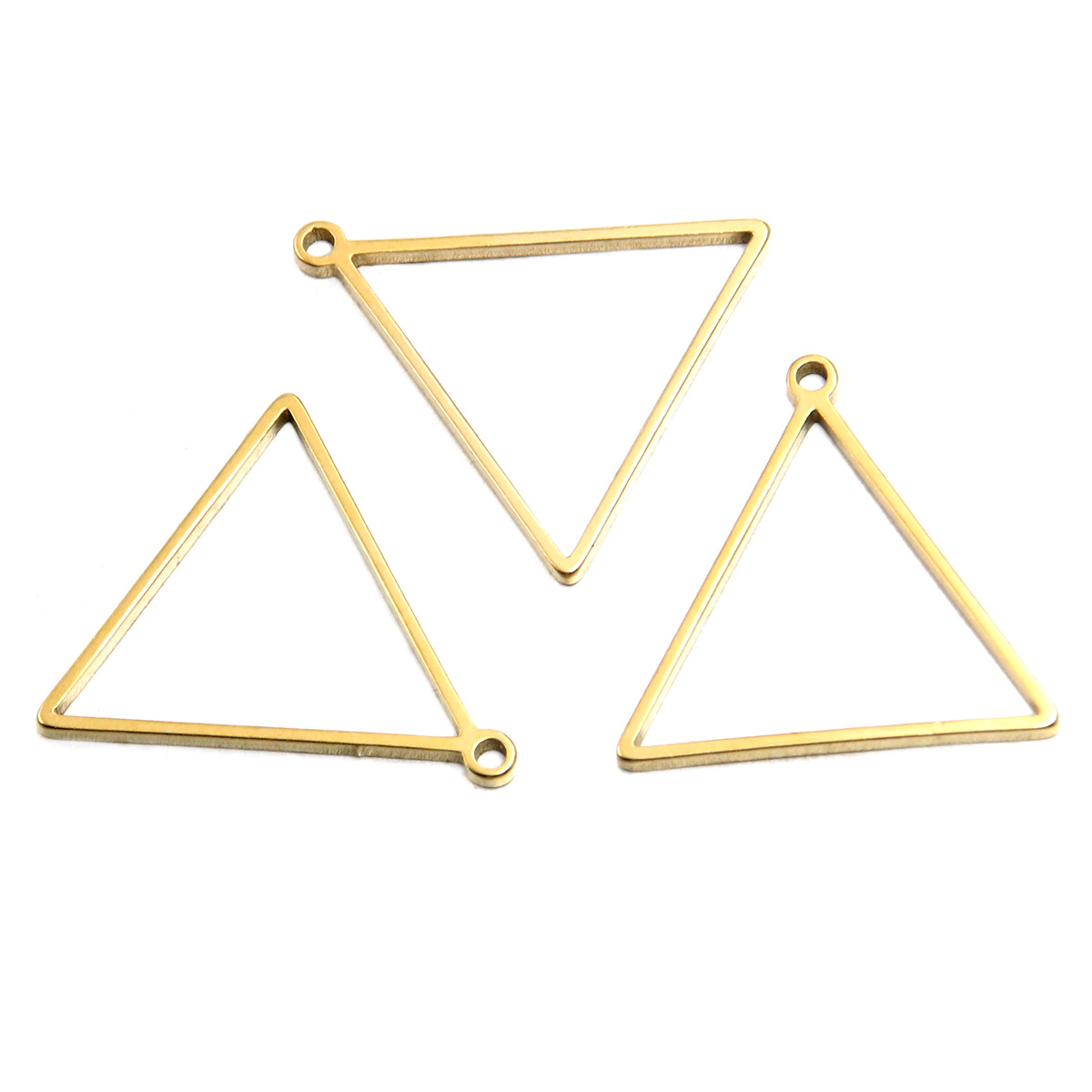 Golden triangle large 22x22x1.2mm0.6g