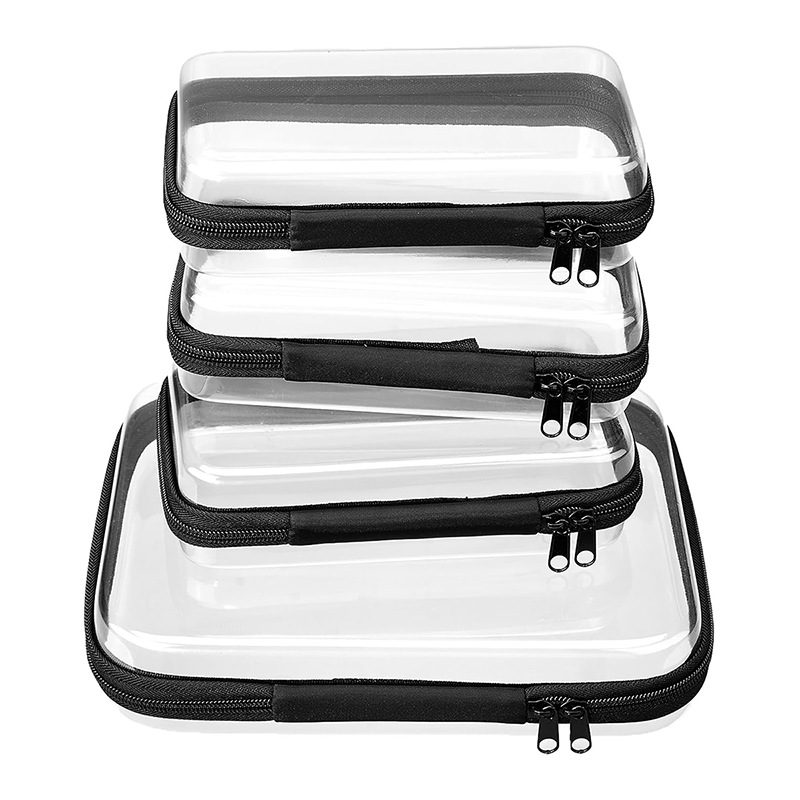 4 piece set black(3 small, 1 medium)