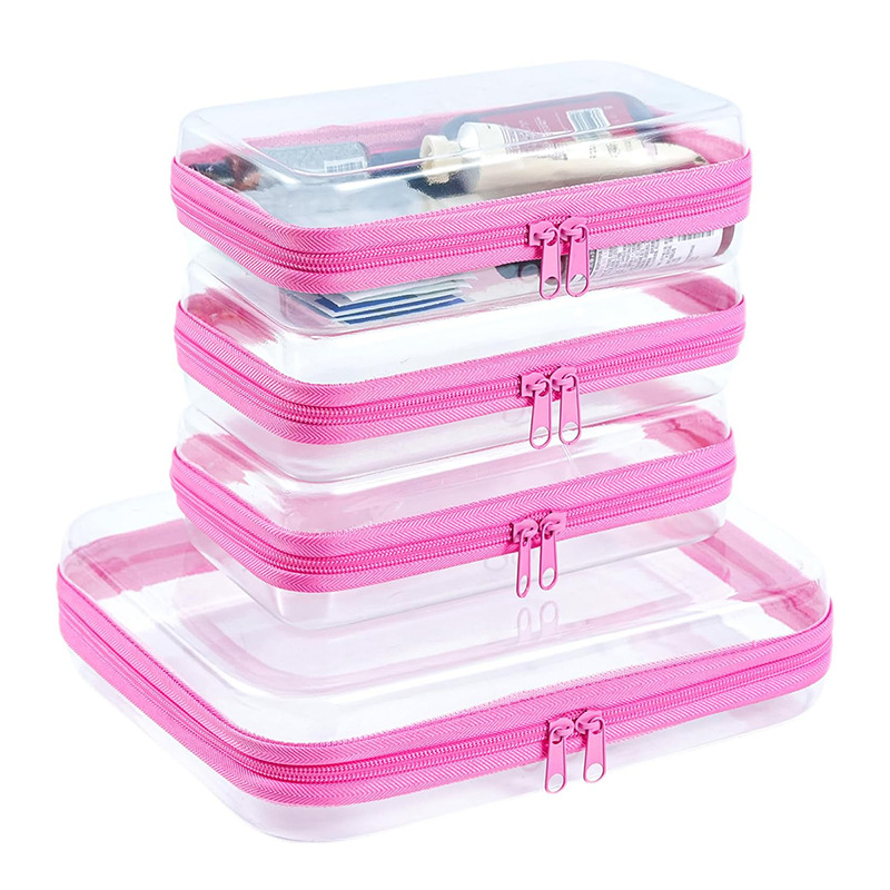 4 piece set peach color(3 small, 1 medium)