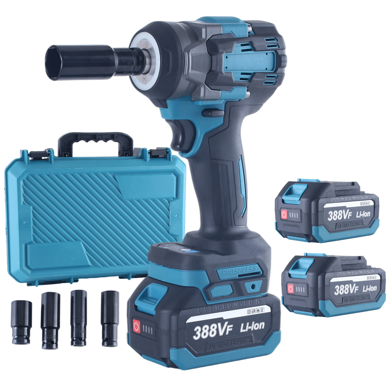 with 2 batteries set