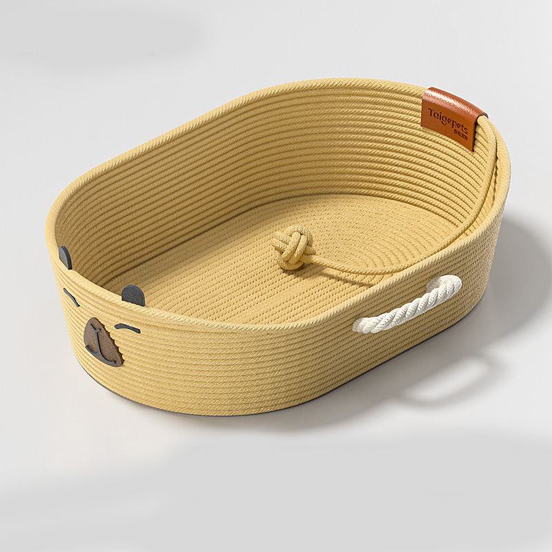 [capybara] cotton rattan cat nest [extra large space]